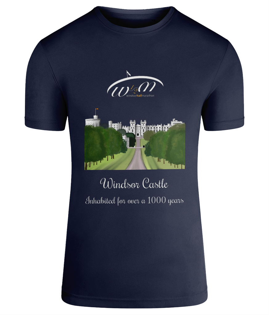Windsor Half Marathon Castle t-shirt 2025