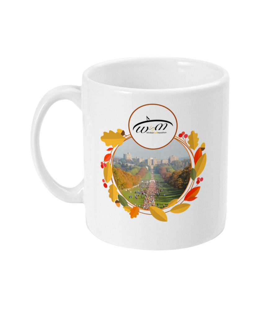 Windsor Half Marathon - Leaf - Mug